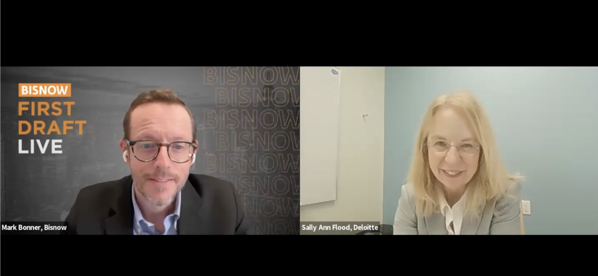 FIRST DRAFT LIVE: Deloitte Vice Chair Sally Ann Flood Breaks Down The Firm's Annual CRE Survey