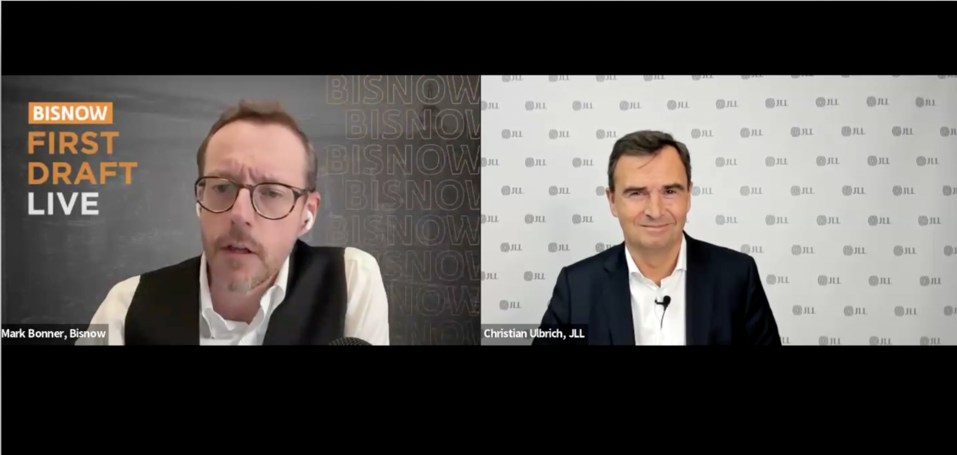FIRST DRAFT LIVE: Inside The AI Revolution With JLL CEO Christian Ulbrich