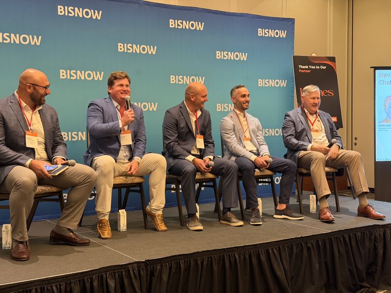 Hollander Real Estate Law’s Brandt Hollander, Rhino Capital’s Michael Olson, Marcus Partners’ Josh Berman, Calare Properties’ Tim Collis and Integrated Builders’ Jay Dacey.