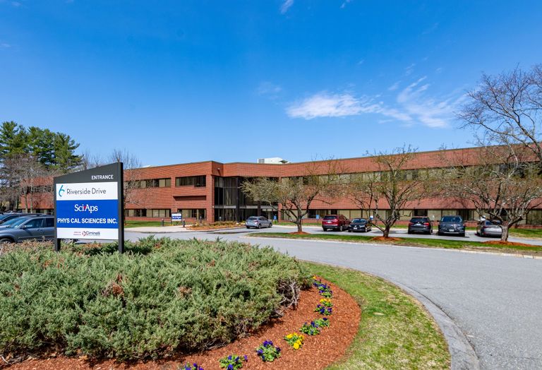 The 6 Riverside Drive building in Andover