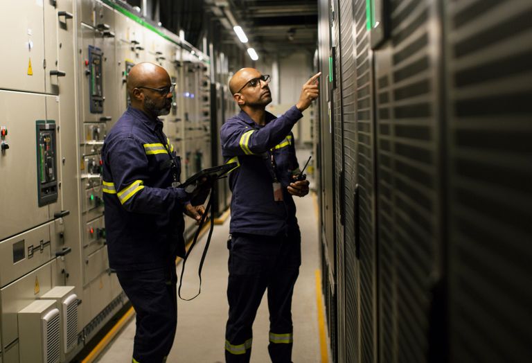Data center employees