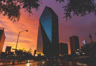 Fountain Place in Downtown Dallas.