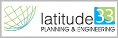 Latitude 33 Planning and Engineering Logo