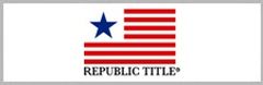 Republic Title of Texas Logo