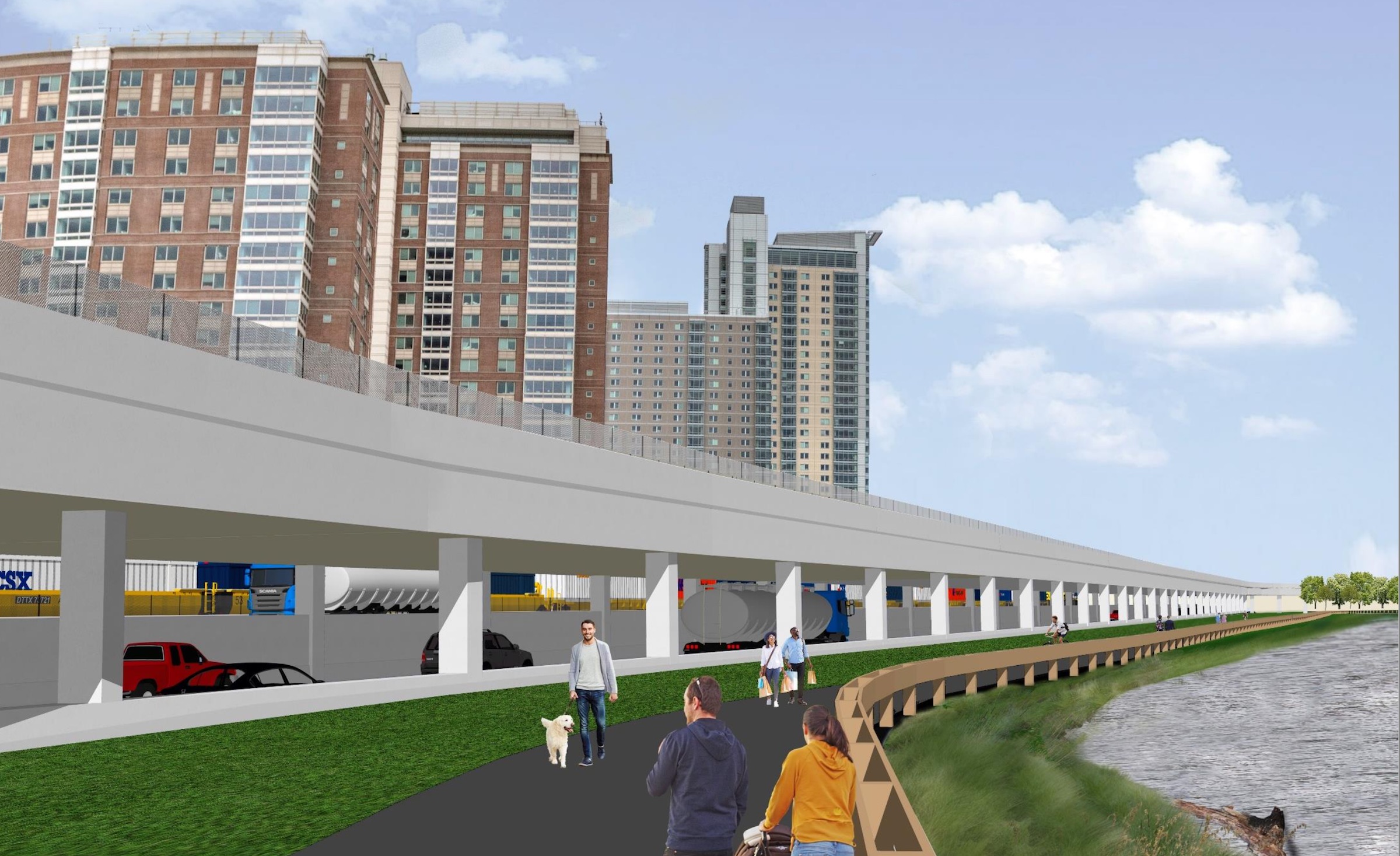 Real Estate-Friendly Design Chosen For Mass. Pike Overhaul In Allston