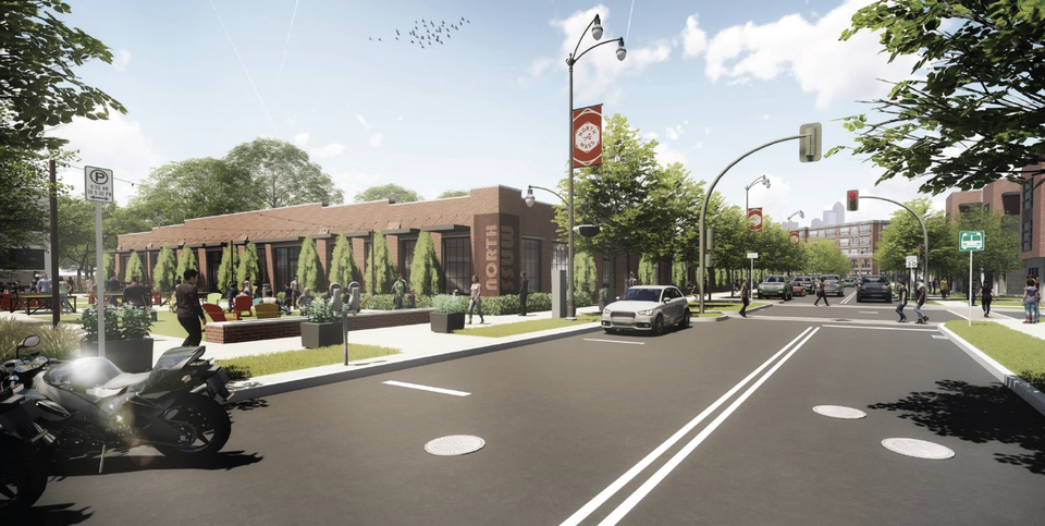 Pure Development, Mayor Joe Hogsett, and Indianapolis City-County Council  break ground on North Mass District expansion