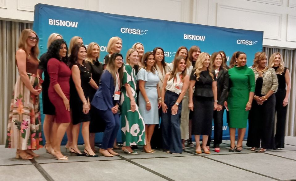 Honorees at Bisnow's 2026 DFW Women Leading Real Estate Awards event.