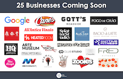 25 Businesses Coming Soon