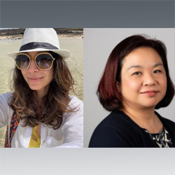 Anouk Khan and Maria Weidner