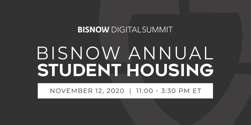 Bisnow Annual Student Housing Digital Summit