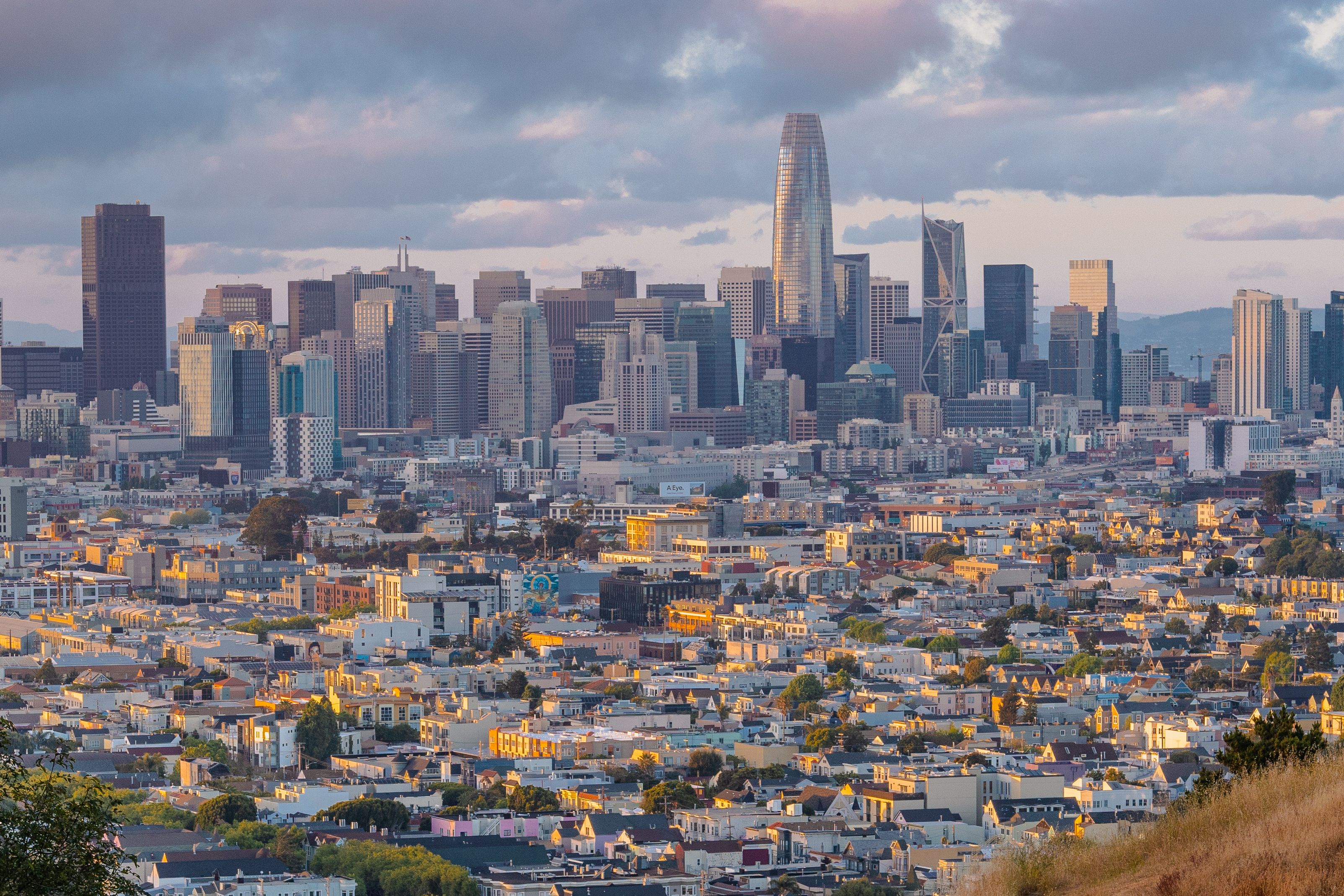 Skyline view of San Francisco