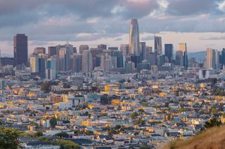 Skyline view of San Francisco