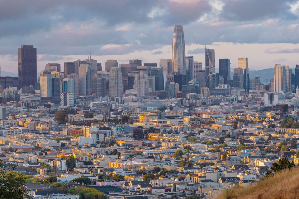 Skyline view of San Francisco