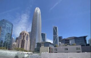 San Francisco skyline with Salesforce Tower