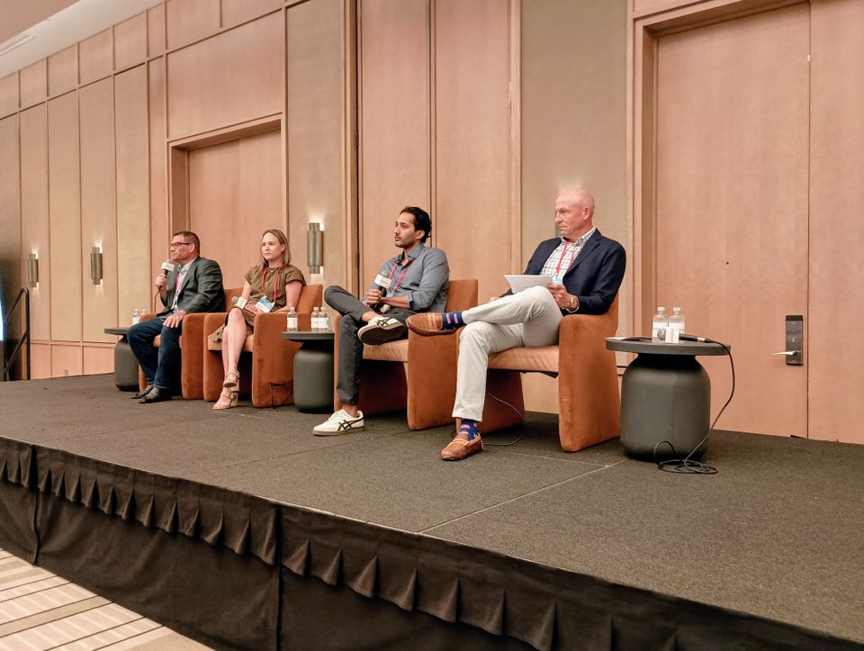 Panelists at Bisnow's Tarrant County State of the Market event.