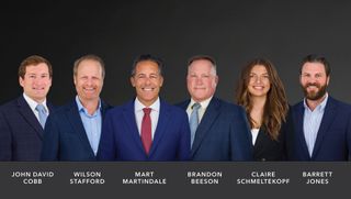 The inaugural brokers in Kidder Mathews' DFW office.