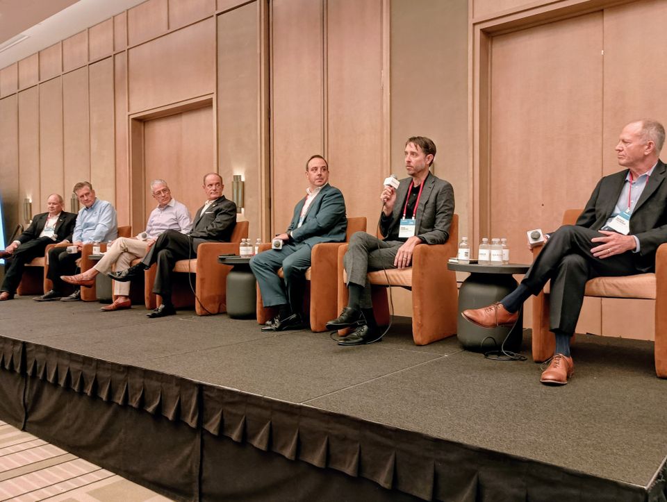 Panelists at Bisnow's Tarrant County State of the Market event.