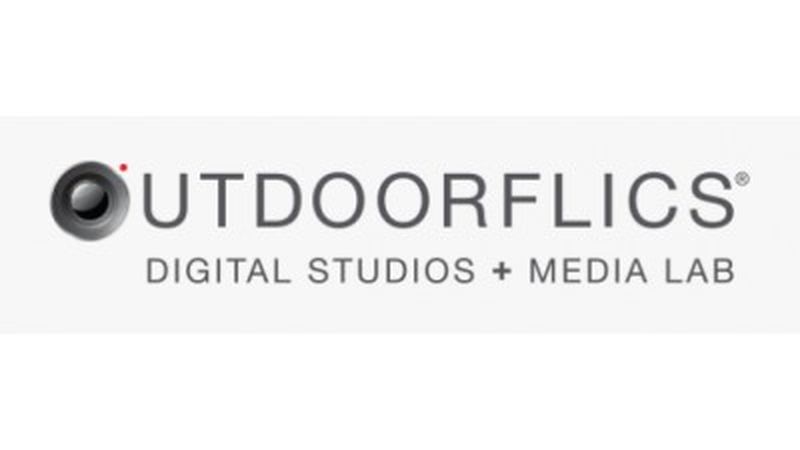 OutdoorFlics Digital Studios + Media Lab Logo