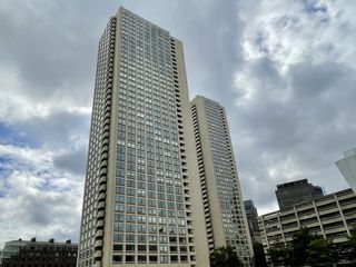 Harbor Towers on Boston's waterfront