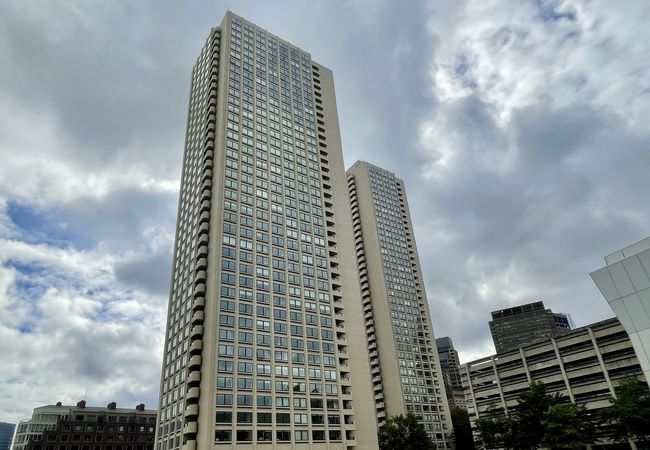 Harbor Towers on Boston's waterfront