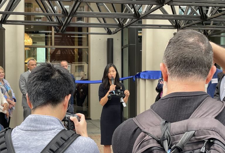 Boston Mayor Michelle Wu