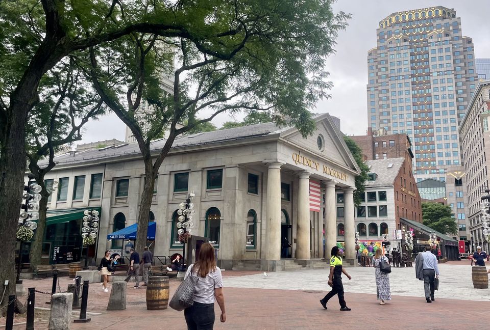 Quincy Market in Boston