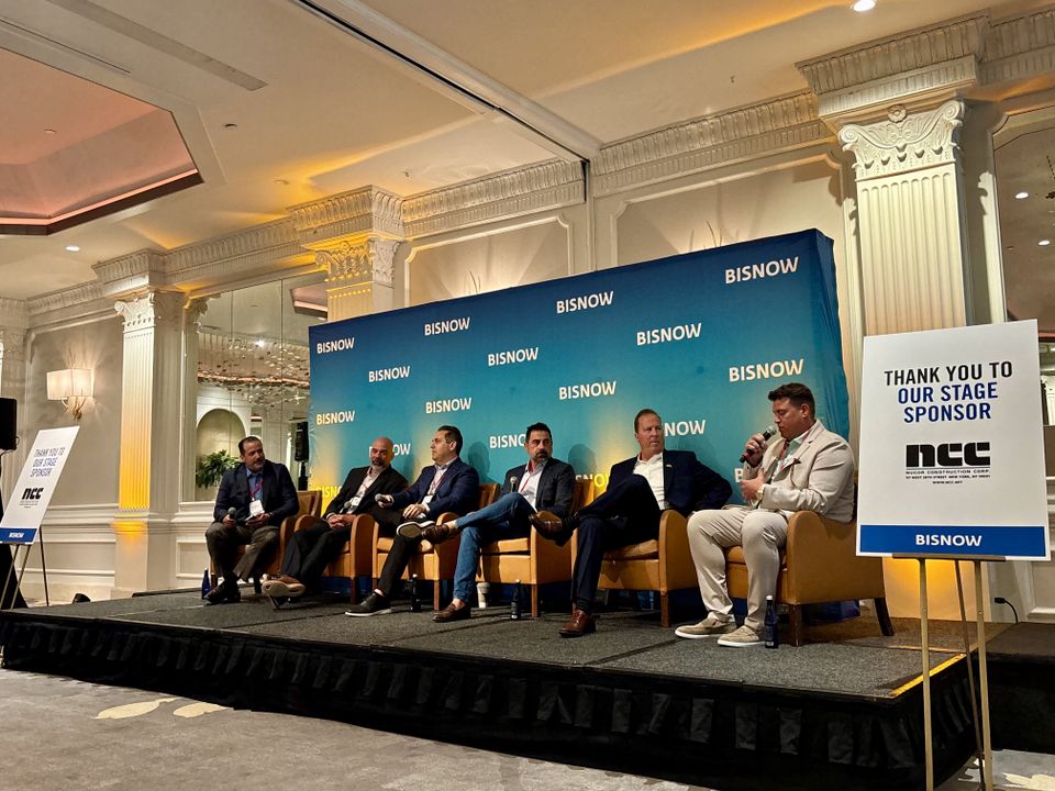 Farrell Fritz' Michael Guerriero, Greiner-Maltz's Tom Attivissimo, B2K Development's Jon Weiss, Georgica Green Ventures' David Gallo, Tritect Development Group's Kevin Law, The Kulka Group's Devin Kulka