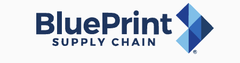 BluePrint Supply Chain logo with a geometric blue diamond design.
