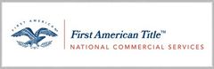 First American Title Company - National Commercial Services Logo