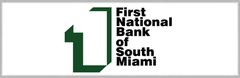 First National Bank of South Miami Logo