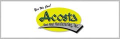 Acosta Sheet Metal Manufacturing Logo