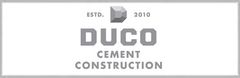 Duco Cement Construction Logo