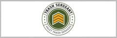 Trash Sergeant Valet Trash Services Logo