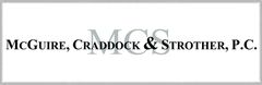 McGuire, Craddock & Strother, P.C. Logo
