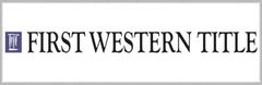 First Western Title Co. Logo