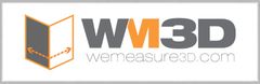 We Measure 3D Logo