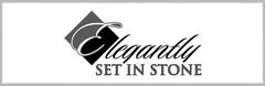 Elegantly Set in Stone Logo