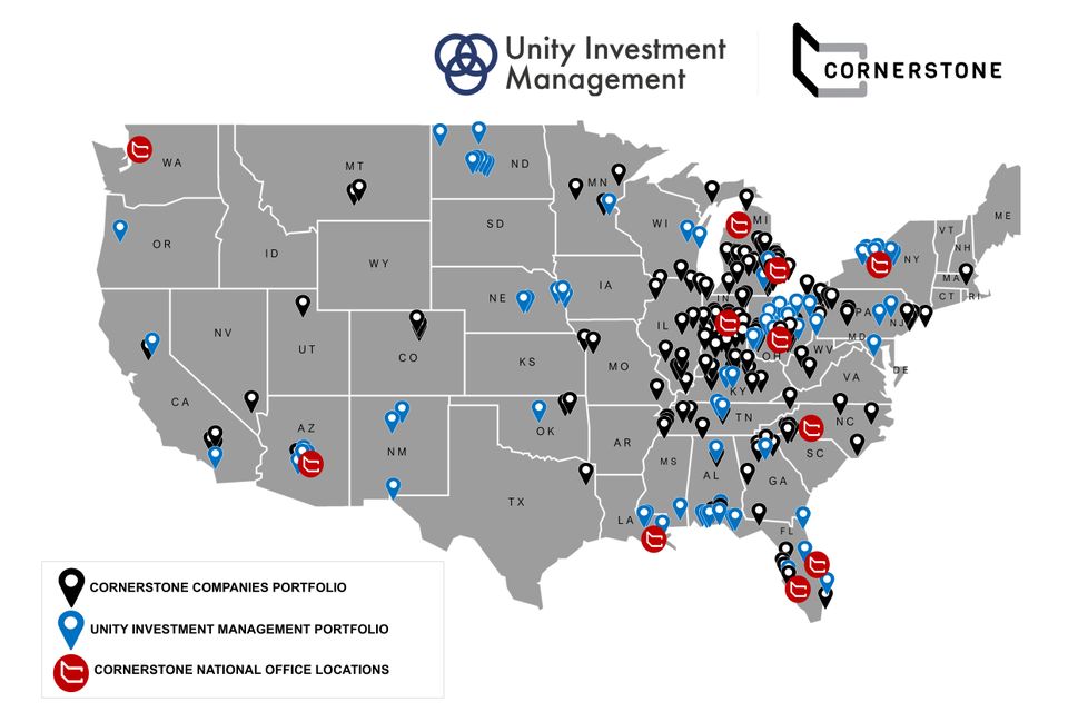 Cornerstone Selected to Manage 3.2M SF Unity Management Investments' National Healthcare Portfolio