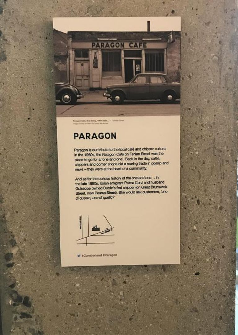 Paragon plaque, Twitter.
