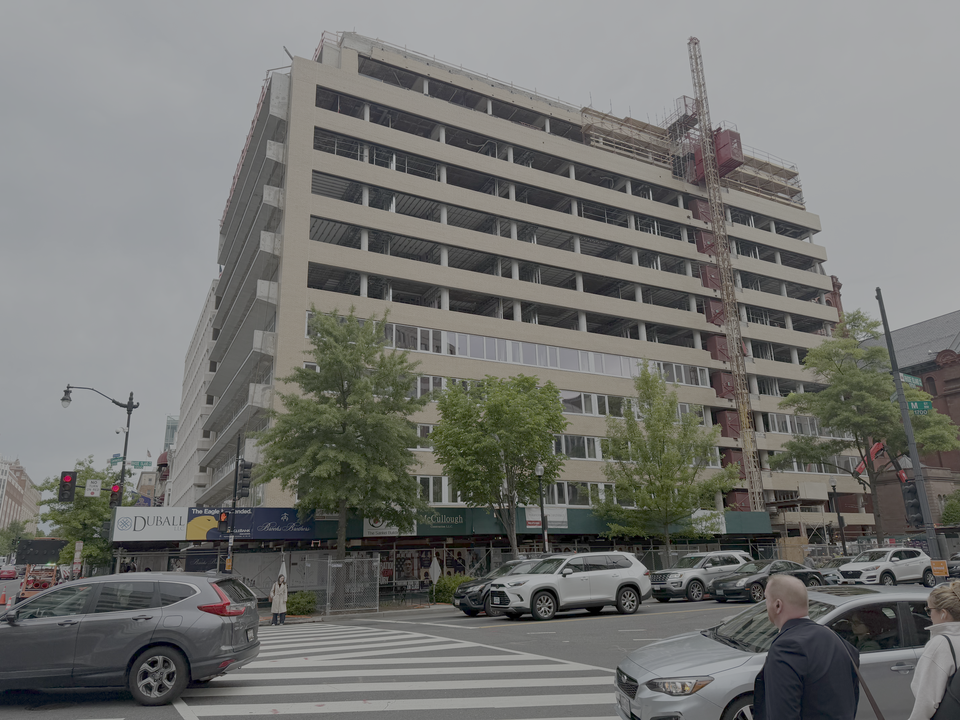 An office-to-residential conversion near Dupont Circle in Washington, D.C.