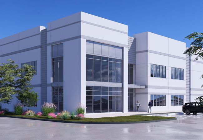 Rendering of Hillwood's speculative 1.2M SF Alliance Westport 16 building.