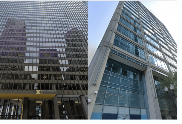 Pair Of Chicago Office Buildings Sell At Steep Discounts