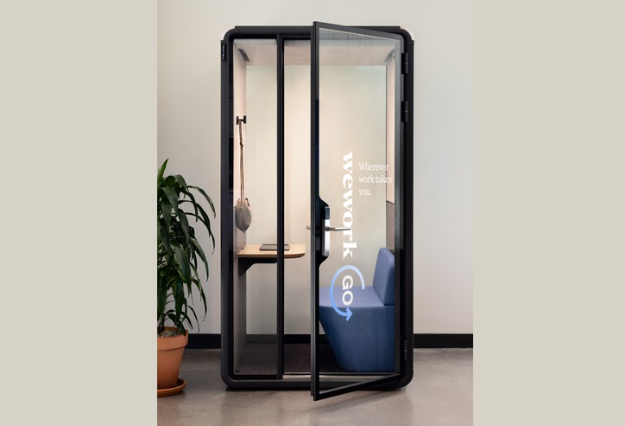WeWork Launches On-The-Go Office Pod Concept