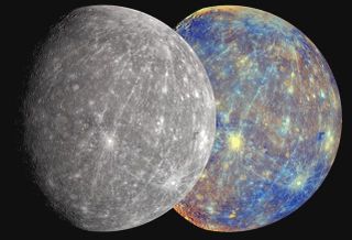 The planet Mercury