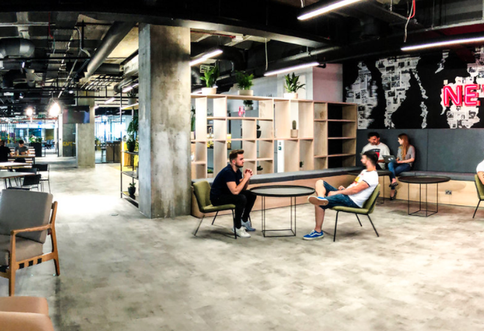 Interior commercial real estate