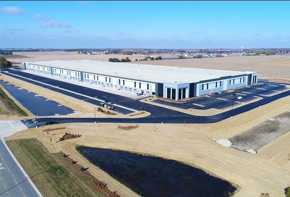 An exterior shot of the Plainfield Business Center.