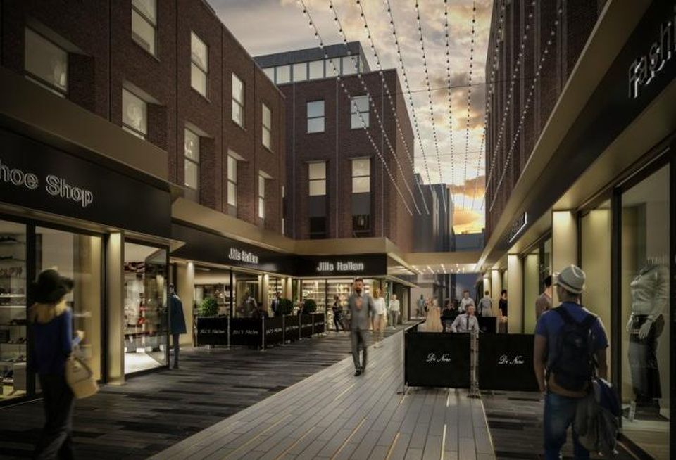 Rendering of Royal Hibernian Way on Dawson Street, Dublin 2