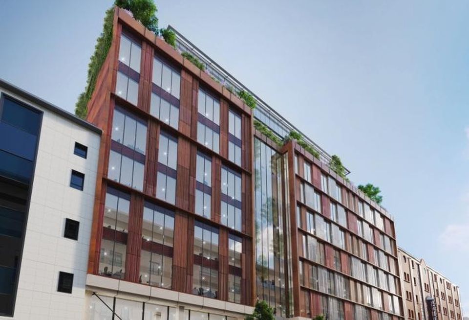 Artist's impression of Wirefox's The Paper Exchange, set to be Belfast's first major speculative development since the recession