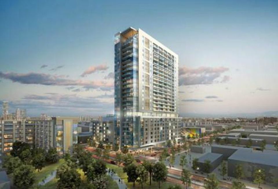 Caydon's 2850 High-Rise Rendering