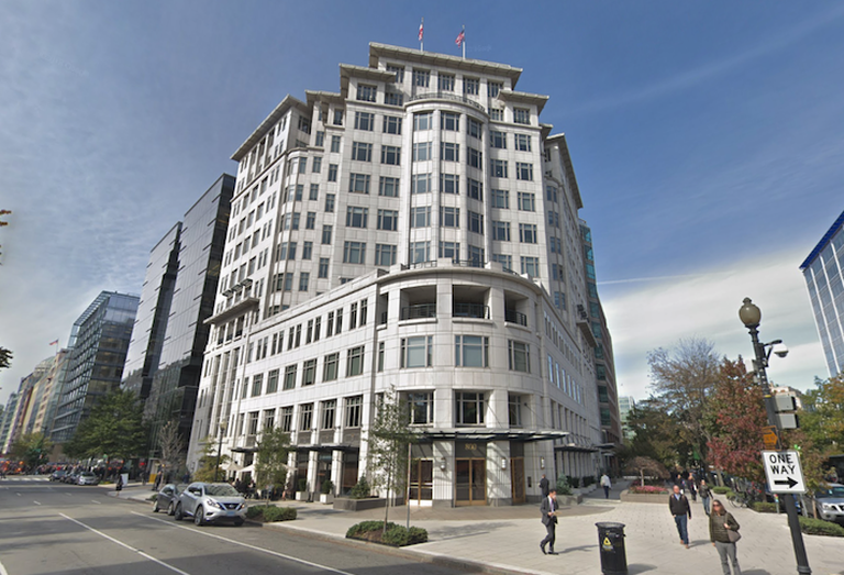 The office building at 800 Connecticut Ave. NW. 